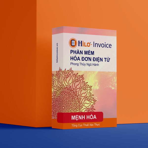 Hóa đơn Ngũ Hành Phong Thủy Hilo Invoice 1 năm - Mệnh Hỏa