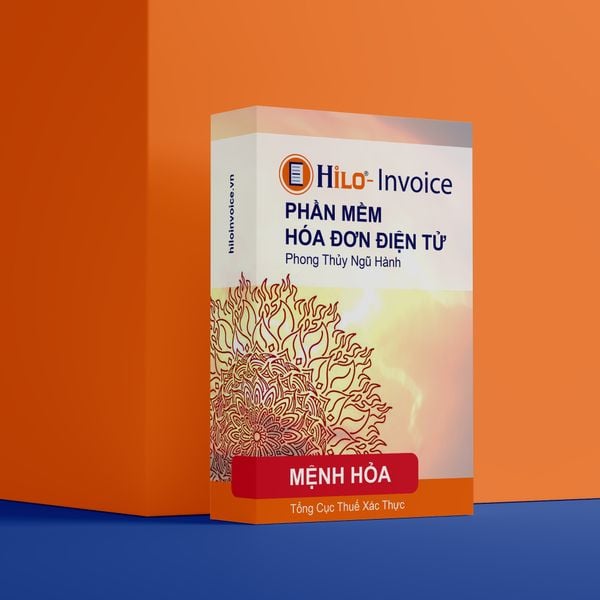 Hóa đơn Ngũ Hành Phong Thủy Hilo Invoice 1 năm - Mệnh Hỏa