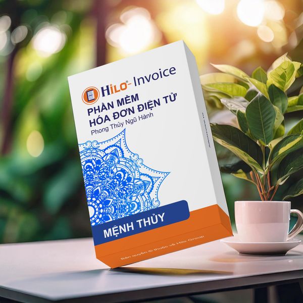 Hóa đơn Ngũ Hành Phong Thủy Hilo Invoice 1 năm - Mệnh Thủy