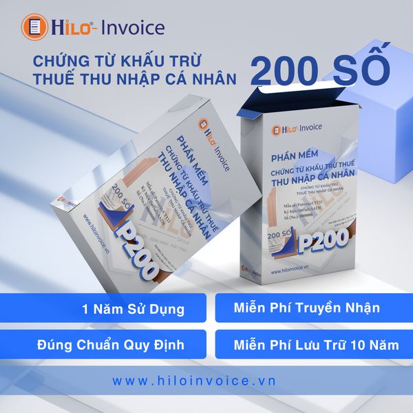 Chứng từ khấu trừ thuế thu nhập cá nhân 1 năm
