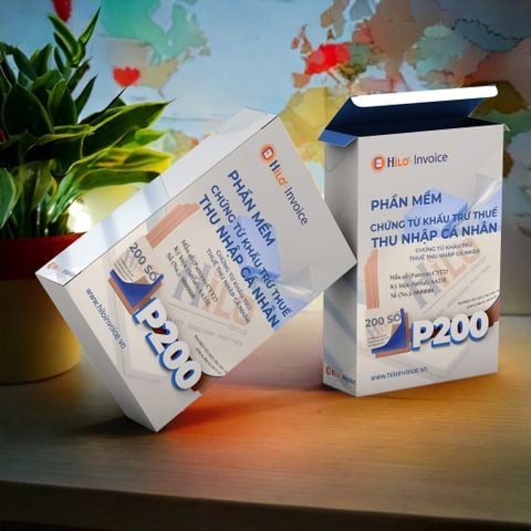 Chứng từ khấu trừ thuế thu nhập cá nhân 1 năm 200 số