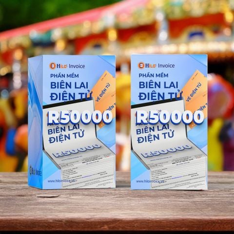 Biên lai điện tử 1 năm Gói 50.000 số