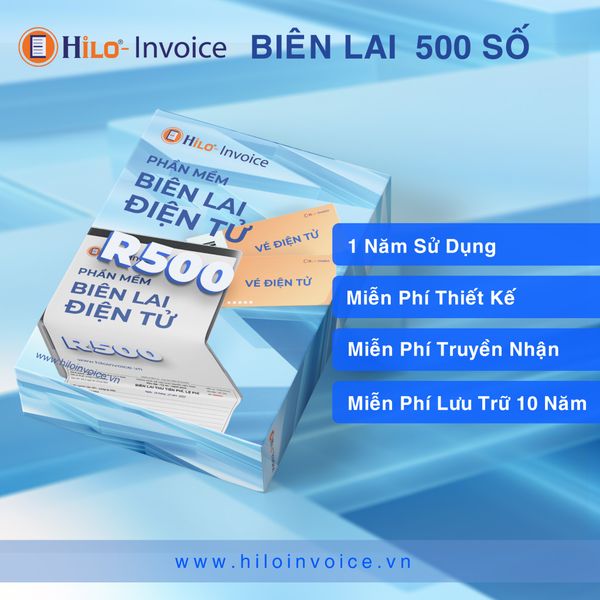 Biên lai điện tử Hilo Receipt