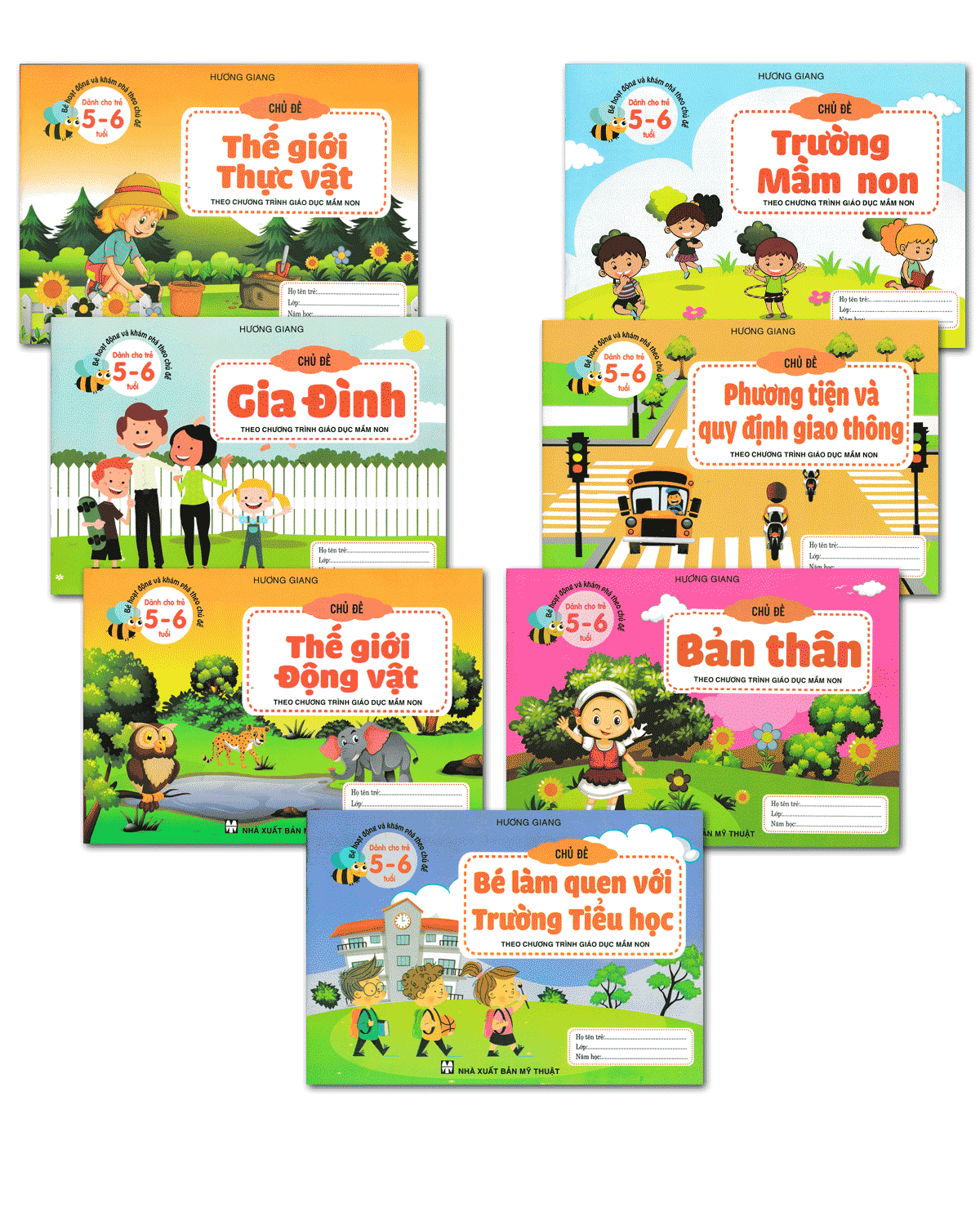  Combo Bé Hoạt Động Và Khám Phá Theo Chủ Đề (7 Cuốn) 