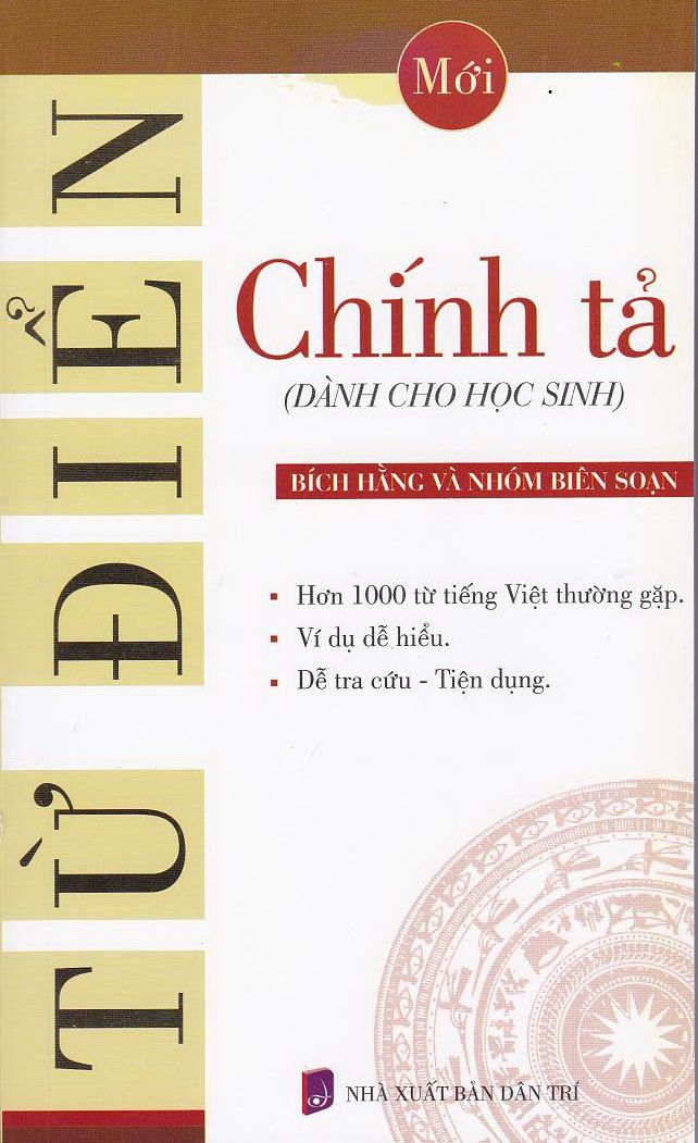  Sách Từ Điển Chính Tả (Dành cho học sinh) 