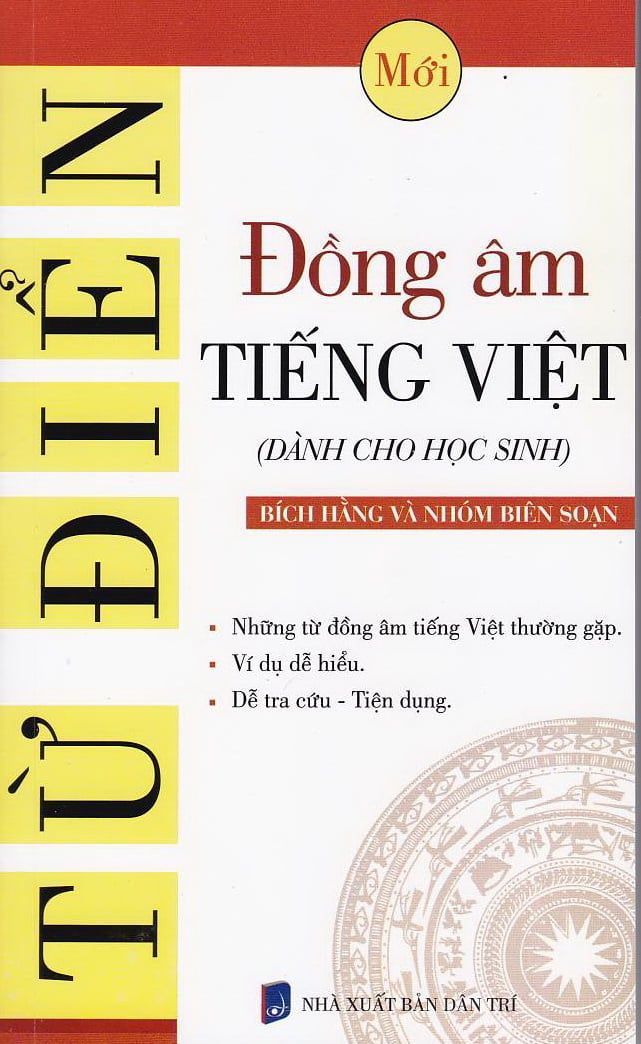  Từ Điển Đồng Âm Tiếng Việt (Dành cho học sinh) 