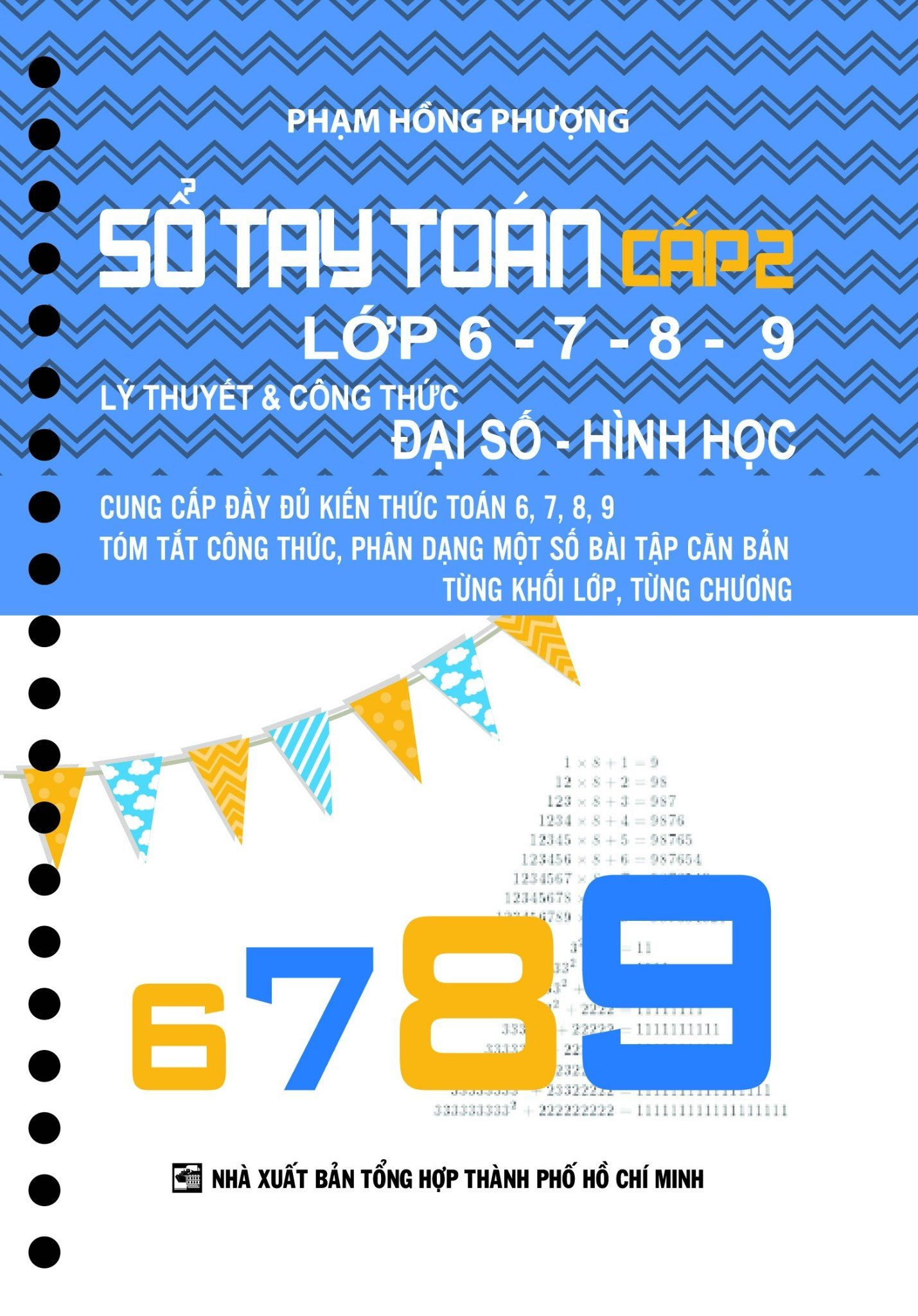  Sổ Tay Toán Cấp 2 Lớp 6 - 7 - 8 - 9 