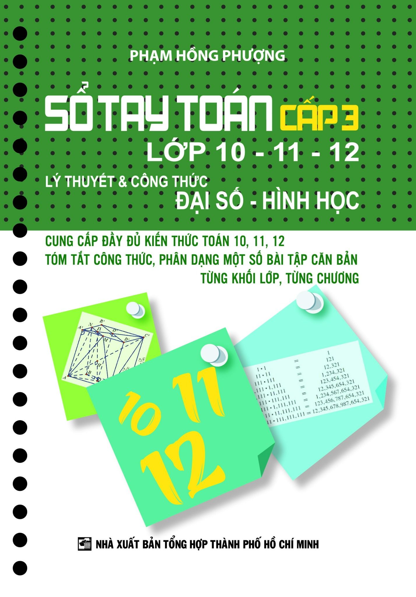  Sổ Tay Toán Cấp 3 Lớp 10-11-12 