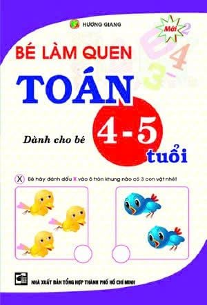 Bé làm quen Toán - Dành cho bé 4-5 tuổi mới 