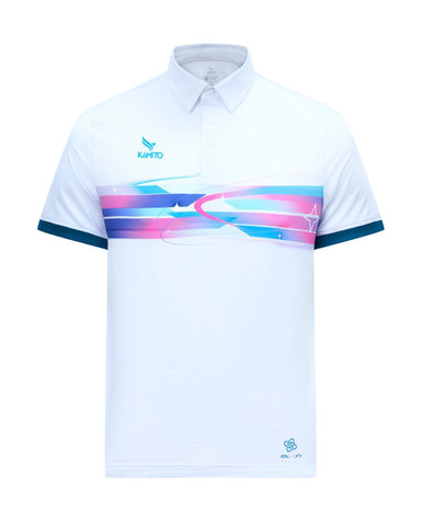 Áo Polo Kamito Galaxy 3 Nam Trắng