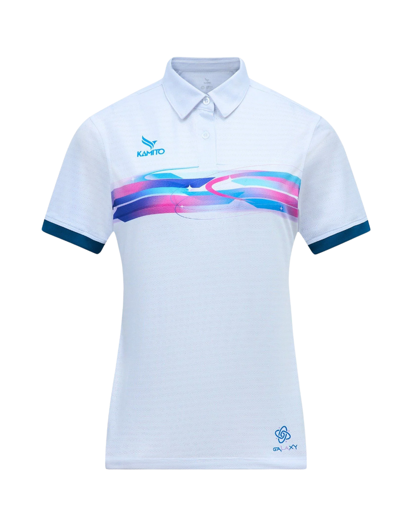 Áo Polo Kamito Galaxy 3 Nữ Trắng
