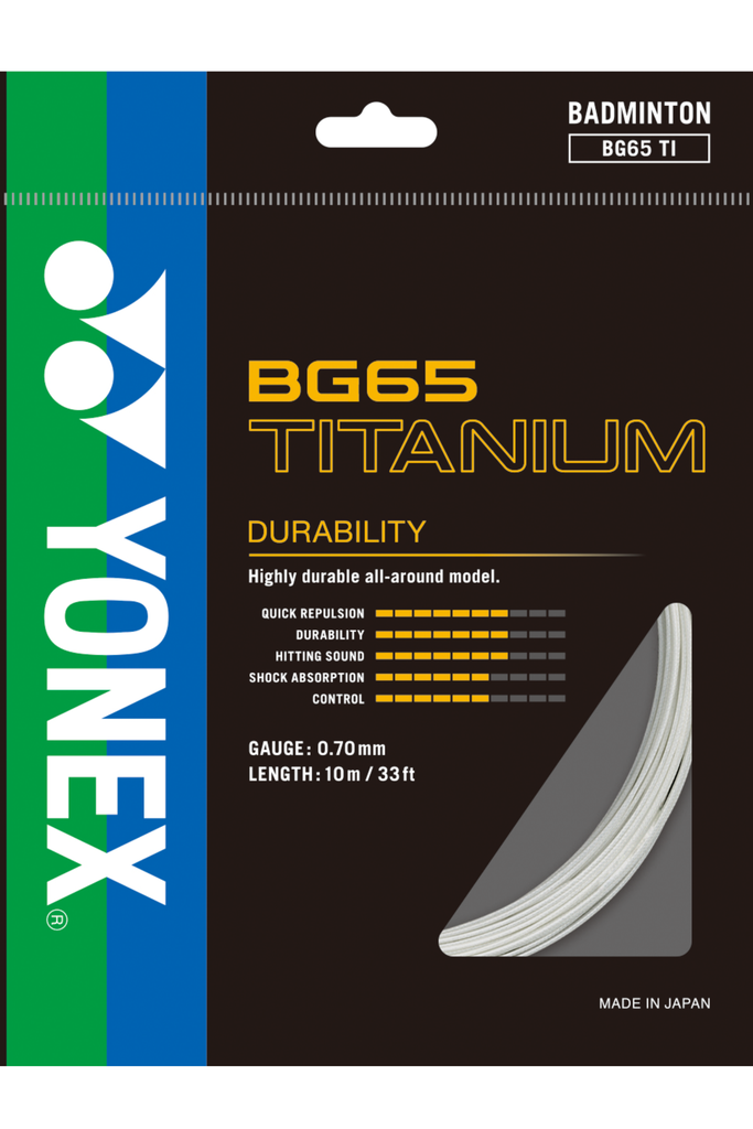 Dây cước căng vợt Yonex BG 65 TITANIUM