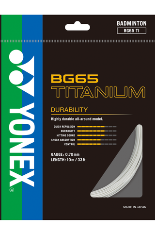 Dây cước căng vợt Yonex BG 65 TITANIUM