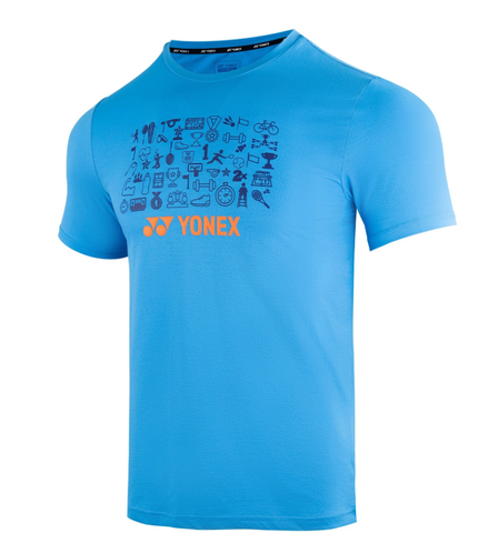 Áo cầu lông Yonex Play 3 RM 2327 - Malibu Blue chính hãng