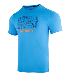 Áo cầu lông Yonex Play 3 RM 2327 - Malibu Blue chính hãng