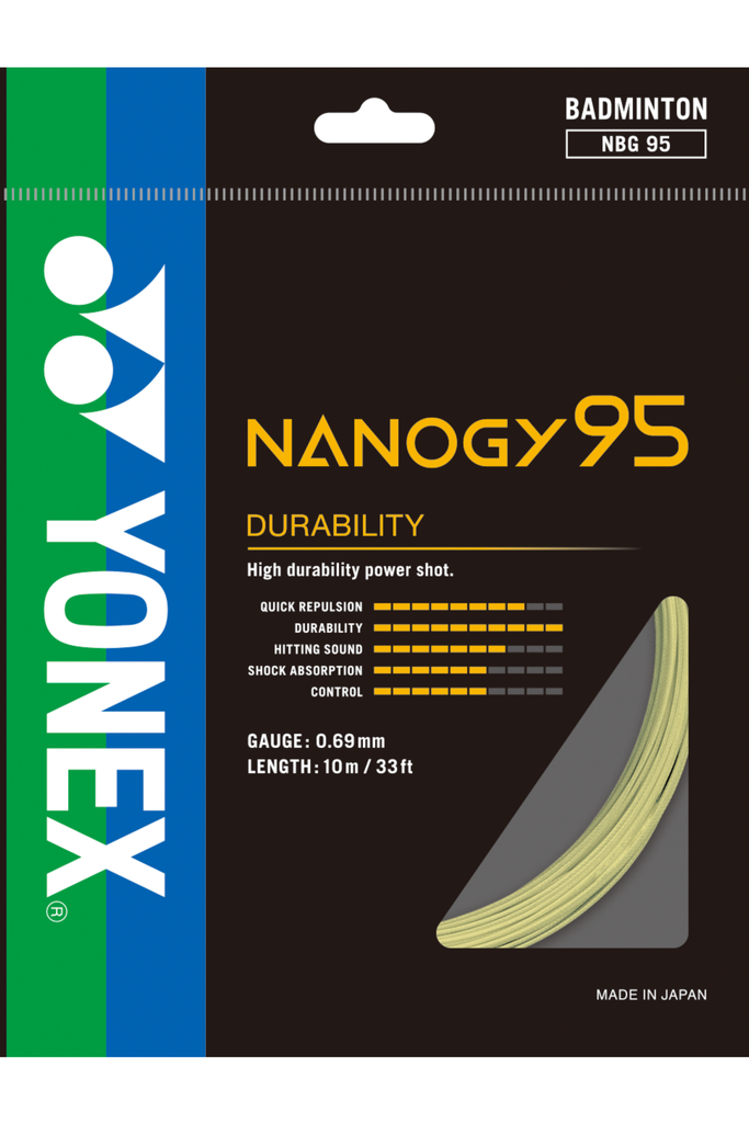 Dây cước căng vợt Yonex Nanogy BG 95