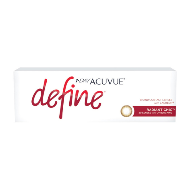 ACUVUE Define® 1 Day with Lacreon [Radiant Chic] [1 hộp 30 chiếc]