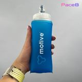  Bình nước thể thao chạy bộ 250/350ml Motive Softlask - Màu Xanh 