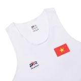  Áo chạy bộ Singlet màu tím | Áo chạy bộ PR SPORT 