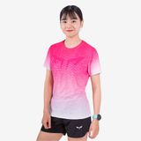  Áo Chạy Bộ Nữ Wolf Active Vân Nước 124,Chất vải WolfActive Cao Cấp, mềm mịn, Nhẹ Nhanh Khô, Thấm Hút Mồ Hôi Tốt 