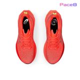  Giày Chạy Bộ Nam Asics Novablast 4 - Sunrise Red/True Red 