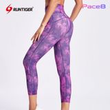  Quần Lửng Legging Nữ RunTiger 4686 Nâng Mông - Màu Tím 