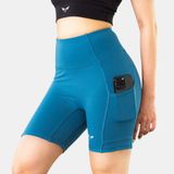  Quần Bó Cơ Nữ Wolf Active Compress Run 78, Quần chạy bộ Biker Cao Cấp, Cạp Cao Tôn Dáng Vải Mềm Mịn, Nhanh Khô 