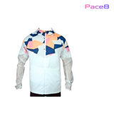  Áo Khoác Chạy Bộ Aspire Phối Màu APK203 - Trắng Xanh Cam 