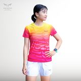  Áo Chạy Bộ Nữ Wolf Active Hồn Đá 101, Áo Chạy Bộ Cao Cấp, Chất Vải Wolf Light Siêu Nhẹ, Co Giãn 4 chiều 