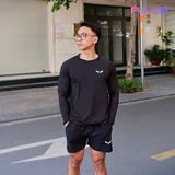  Áo Dài Tay Thể Thao Nam Wolf Active Gym Essential 203, Sức Mạnh Và Tự Tin Trong Từng Động Tác 