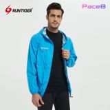  Áo Khoác Chạy Bộ Nam RunTiger 767 - Màu Xanh Dương 