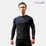  Áo Dài Tay Nam Wolf Active Powerfit V1 185, Áo Giữ Nhiệt Thể Thao, Áo Tập Gym Body Chất Vải Dày Dặn, Mềm Mịn 