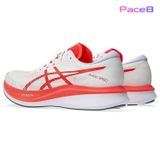  Giày Chạy Bộ Nam Asics Magic Speed 3.0 - White Sunrise Red 