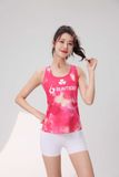  Áo Chạy Bộ Singlet Nữ Runtiger WM-7122 Full Printing - Hot Pink 