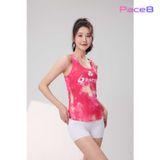  Áo Chạy Bộ Singlet Nữ Runtiger WM-7122 Full Printing - Hot Pink 