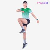  Áo Chạy Bộ Nữ Wolf Active Vân Nước 124,Chất vải WolfActive Cao Cấp, mềm mịn, Nhẹ Nhanh Khô, Thấm Hút Mồ Hôi Tốt 
