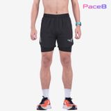  Quần 2 Lớp Chạy Bộ Tập Gym Wolf Active Max Speed 195, Chất Vải Cao Cấp, Nhanh Khô, Nhẹ, Nhiều Túi 