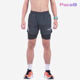  Quần 2 Lớp Chạy Bộ Tập Gym Wolf Active Max Speed 195, Chất Vải Cao Cấp, Nhanh Khô, Nhẹ, Nhiều Túi 