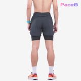  Quần 2 Lớp Chạy Bộ Tập Gym Wolf Active Max Speed 195, Chất Vải Cao Cấp, Nhanh Khô, Nhẹ, Nhiều Túi 