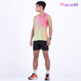  Áo Singlet Chạy Bộ Wolf Active Vui Vẻ 2 - 35, Áo Chạy Bộ Cao Cấp, Quick Dry, Nhanh Khô, Co Giãn 4 Chiều 