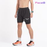  Quần 2 Lớp Chạy Bộ, Tập Gym Wolf Active Essential V1 110, Quần 2 Lớp Chạy Bộ, Tập Gym, Chất Vải Cao Cấp 