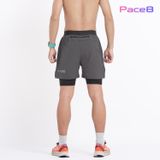  Quần 2 Lớp Chạy Bộ, Tập Gym Wolf Active Essential V1 110, Quần 2 Lớp Chạy Bộ, Tập Gym, Chất Vải Cao Cấp 