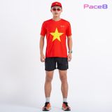  Áo Chạy Bộ Nam Wolf Active Cờ Đỏ Sao Vàng 54, Chất Vải Active Max Mềm Mịn, Thoáng Khí, Co Giãn 4 Chiều 