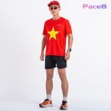  Áo Chạy Bộ Nam Wolf Active Cờ Đỏ Sao Vàng 54, Chất Vải Active Max Mềm Mịn, Thoáng Khí, Co Giãn 4 Chiều 