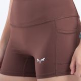  Quần Short Thể Thao Nữ Wolf Active Flex 180,Chạy Bộ, Tập Gym Có Túi, Chất Vải Mềm Mịn, Co Giãn 4 Chiều WOLF60 