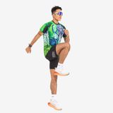  Áo Thun Chạy Bộ Nam Wolf Active Fern Cell 265, Chất Vải Wolf Active Siêu Nhẹ, Thoáng Khí, Đẹp Mắt 