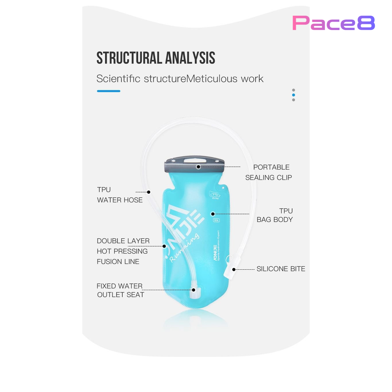 Túi Nước Mềm Aonijie SD54 Cách Nhiệt Dung Tích 750ML