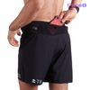  Quần Short Chạy Bộ Nam T8 Sherpa Shorts - Black White Logo 