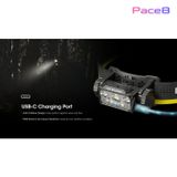  Đèn Pin Đội Đầu Nitecore HC60 UHE 1600 Lumens, Tầm Chiếu 157m - Black/Yellow 