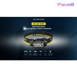  Đèn Pin Đội Đầu Nitecore HC60 UHE 1600 Lumens, Tầm Chiếu 157m - Black/Yellow 